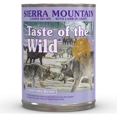 Taste of the Wild Sierra Mountain Canine Recipe, 390 g