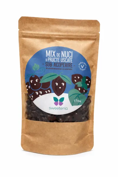 Mix de nuci si fructe uscate, 250g, Sweeteria
