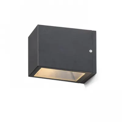 CABOX II Corp de iluminat aplica gri antracit 230V E27 70W IP54