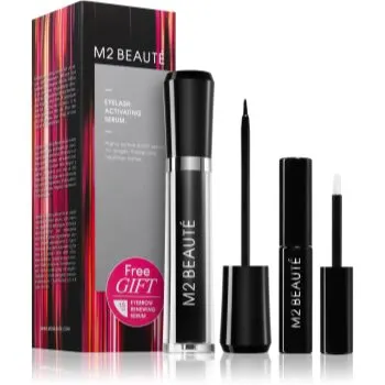 M2 Beauté Eyelash Activating Serum set cadou