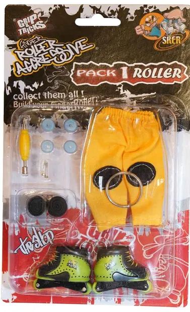 Jucarie pentru degete Grip&Trick - Role, verzi