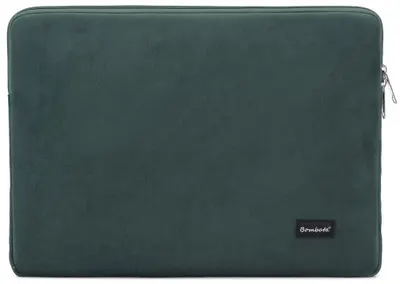 Husă pentru laptop Bombata - Velvet, 15.6''-16'', Green