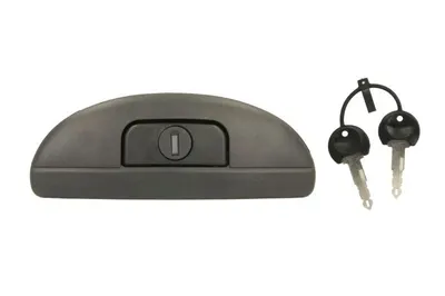 Maner portbagaj potrivit RENAULT MEGANE 1996-2003 - exterior, cu cheie, cu locas, negru