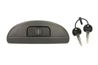 Maner portbagaj potrivit RENAULT MEGANE 1996-2003 - exterior, cu cheie, cu locas, negru