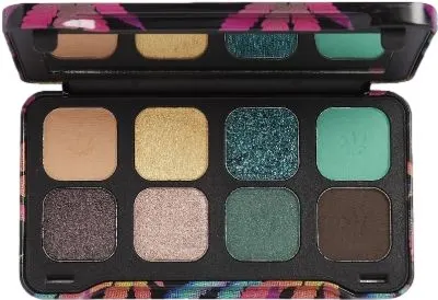 Makeup Revolution Forever Flawless - Paletă de farduri Dynamic Chilled, 8 culori