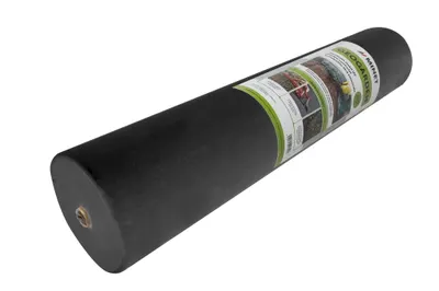 Folie membrana geotextil Geogarden, 100 gr/mp, latime 1 m, lungime 50 m, suprafata 50 mp, negru, agrotextil antiburuieni, pavaje, drenaje