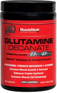 Glutamine Decanate, 300 g, Muscle Meds