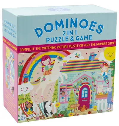 Set de joacă Floss & Rock - Dominoes The Rainbow Fairy