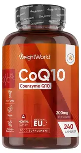 Coenzima Q10, 100 mg, 240 capsule, Weight World