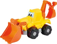 Jucărie Ecoiffier 2 în 1 - Excavator și buldozer