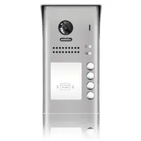 Panou video color de apel exterior DT607-ID-S4, conexiune pe 2 fire, camera WIDE ANGLE 170 , pentru 4 abonati, control acces