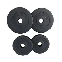 Set de discuri olimpice umplute cu ciment 30 kg - 2 x 5 kg + 2 x 10 kg 50/51mm