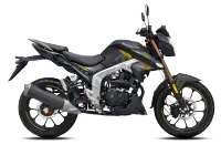 Motocicleta Barton Motors Noxo 125cc, negru galben,racire aer,