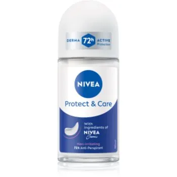 NIVEA Protect & Care deodorant roll-on antiperspirant pentru femei