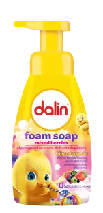 Sapun spuma cu fructe de padure, 200ml, Dalin