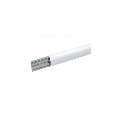 Canala cablu pentru pardoseala - 75x18 mm -3 compartimente -L. 2 m -cu capac -aluminiu