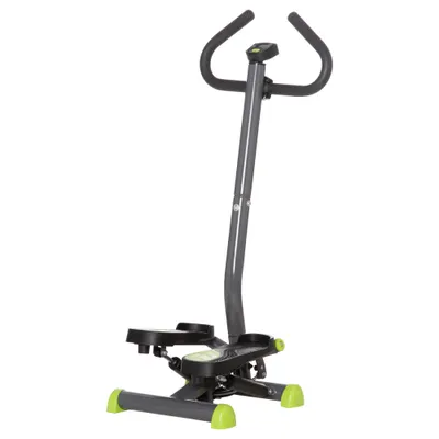 Stepper cu maner, monitor LCD, 55x 44 x108cm, gri