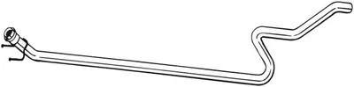 Teava Evacuare Mijloc Citroen Berlingo, Berlingo Multispace, C4 Grand Picasso I, C4 Picasso I, Ds5; Peugeot 5008, Partner, Partner Tepee 1.6d Dupa 2006