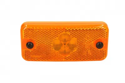 Lumina delimitare stanga dreapta, portocaliu, LED, inaltime 50mm; latime 110mm; adancime 18mm, 12 24V potrivit IVECO EUROCARGO I-III, STRALIS I, TRAKKER I 01.91