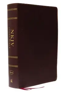 NKJV Study Bible, Bonded Leather, Burgundy, Full-Color, Comfort Print: The Complete Resource for Studying God's Word