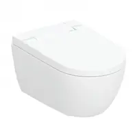Set vas wc suspendat cu capac softclose si functie bideu Geberit AquaClean Alba