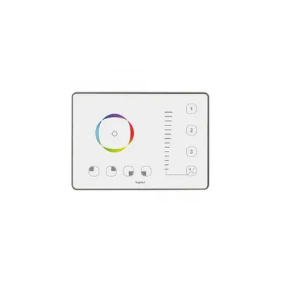 Color touch lighting Variator Mosaic - 1 to 4 areas - alb - supplied complete