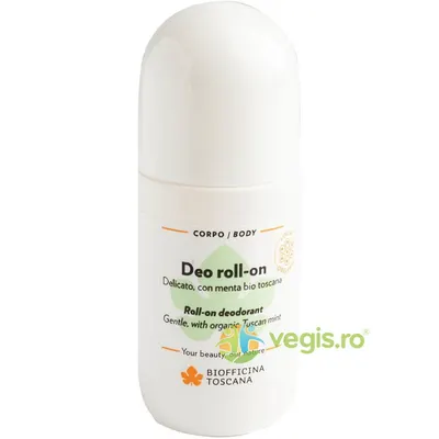 Deodorant Roll-On cu Menta, Salvie si Cimbru 50ml