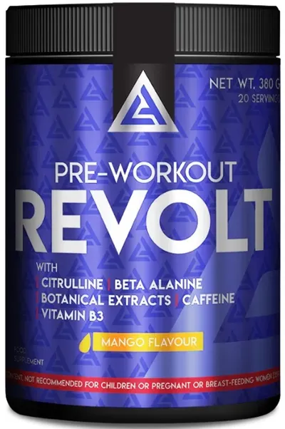 Pre-Workout Revolt, mango, 380 g, Lazar Angelov Nutrition