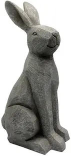 Figură decorativă Maison - IepureleRoger, 40 cm, gri