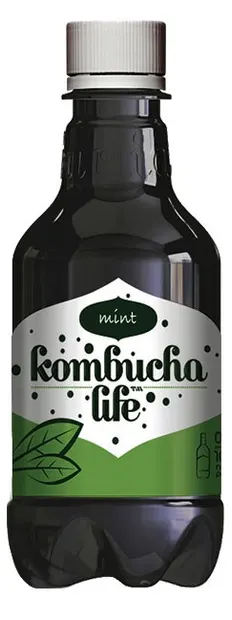 Mint Băutură naturală, 330 ml, Kombucha Life