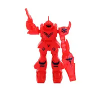 Figurină roboțel de jucărie roșu