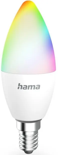 Bec inteligent Hama - 176641, 4.9W, E14, RGBW, alba