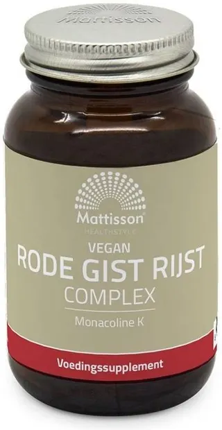 Mattisson Healthstyle Complex Vegan Red Yeast Rice, 90 capsule