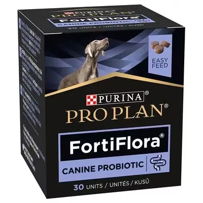 Purina Pro Plan FortiFlora Canine Probiotic, 30 tablete masticabile