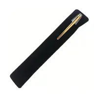 Set 10 x Etui Negru din Catifea pentru Instrument de Scris