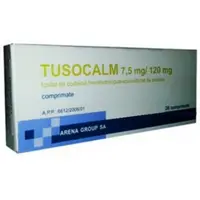 Tusocalm 7,5mg/120mg X 20