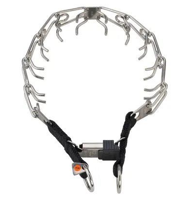 Zgarda otel inoxidabil pentru dresaj cu catarama rapida Hermann Sprenger - 52 cm - 52 cm