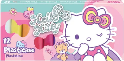 Plastilină Cool Pack Hello Kitty - Pastel, 12 culori