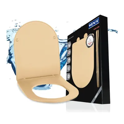 Capac WC 36 x 46 cm Easy-Close (cu închidere automată) Galati – Wenko