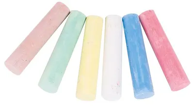 Creta colorata Goki, 6 bucati