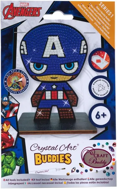 Craft Buddy Diamond Figure - Captain America