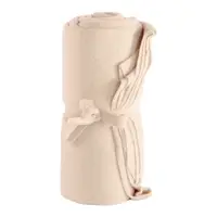Pătură albă/bej din polar/fleece 130x160 cm Riso – Tiseco Home Studio