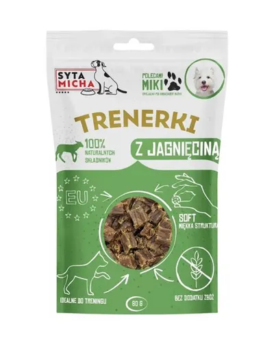 Recompense câini miel monoproteic pentru antrenament SYTA MICHA 15g