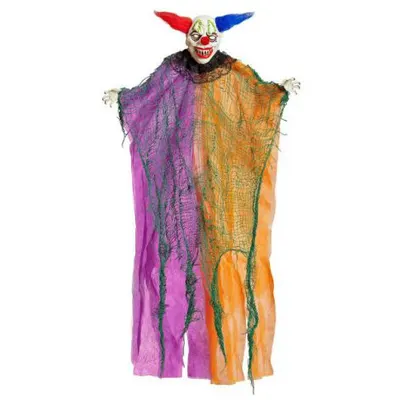 Decor creepy clown 66 cm Widmann Italia 10037