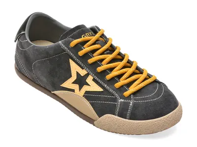 Pantofi sport GRYXX bleumarin, 8857, din nabuc