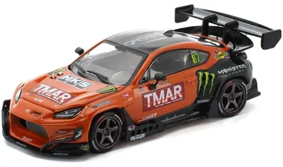 Model de colecție Pop Race Limited Curse: Mașini - Toyota Pandem GR 86 Daigo Saito FDJ, various, 2022
