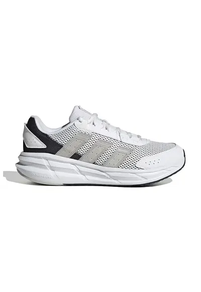 Pantofi sport AstraStar de piele ecologica si plasa - Alb/Argintiu
