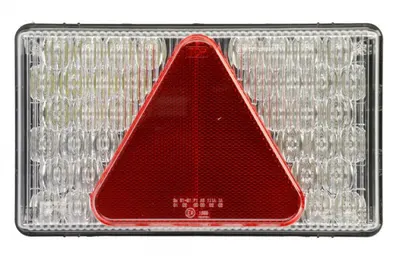 Stop spate dreapta MULTI LED (LED, 12V, cu intermitent, lumina de marsarier, cu stop, lumina de parcare, reflector triunghiular, conector: ASS2 7PIN)