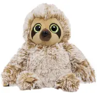 Jucărie de pluș Amek Toys - Leneș melange, bej, 20 cm