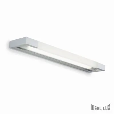 Aplica Cube Medie, 1 neon, dulie T5, L:610 mm, H:30 mm, Aluminiu